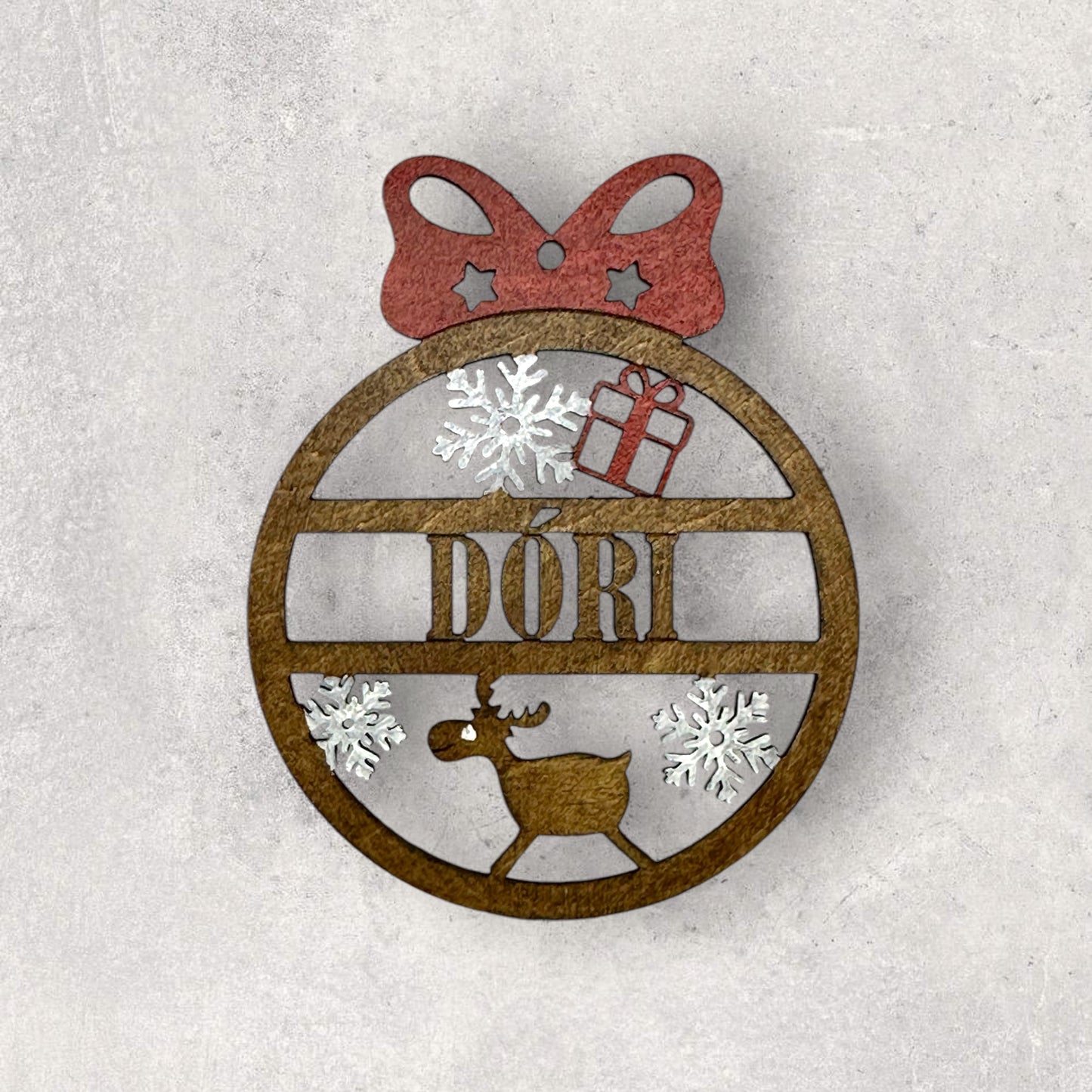 Personalized Christmas ornament – with name