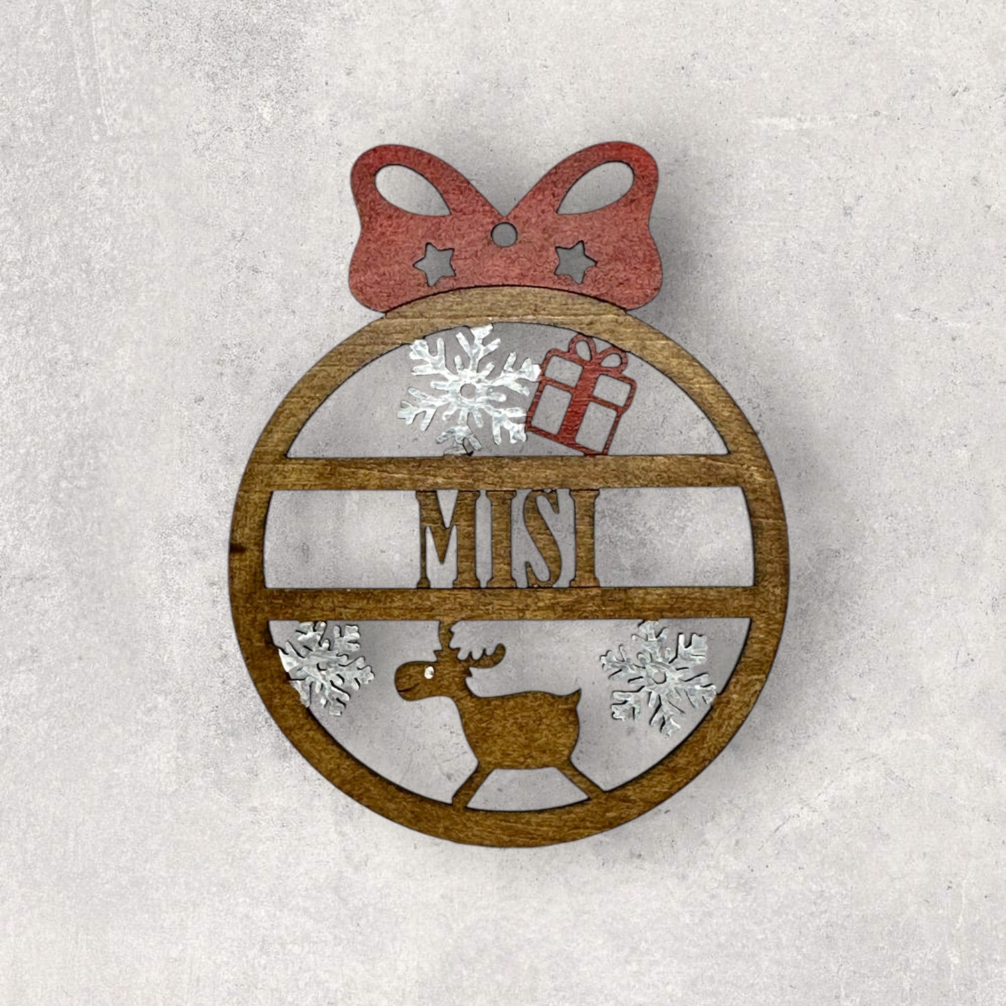 Personalized Christmas ornament – with name