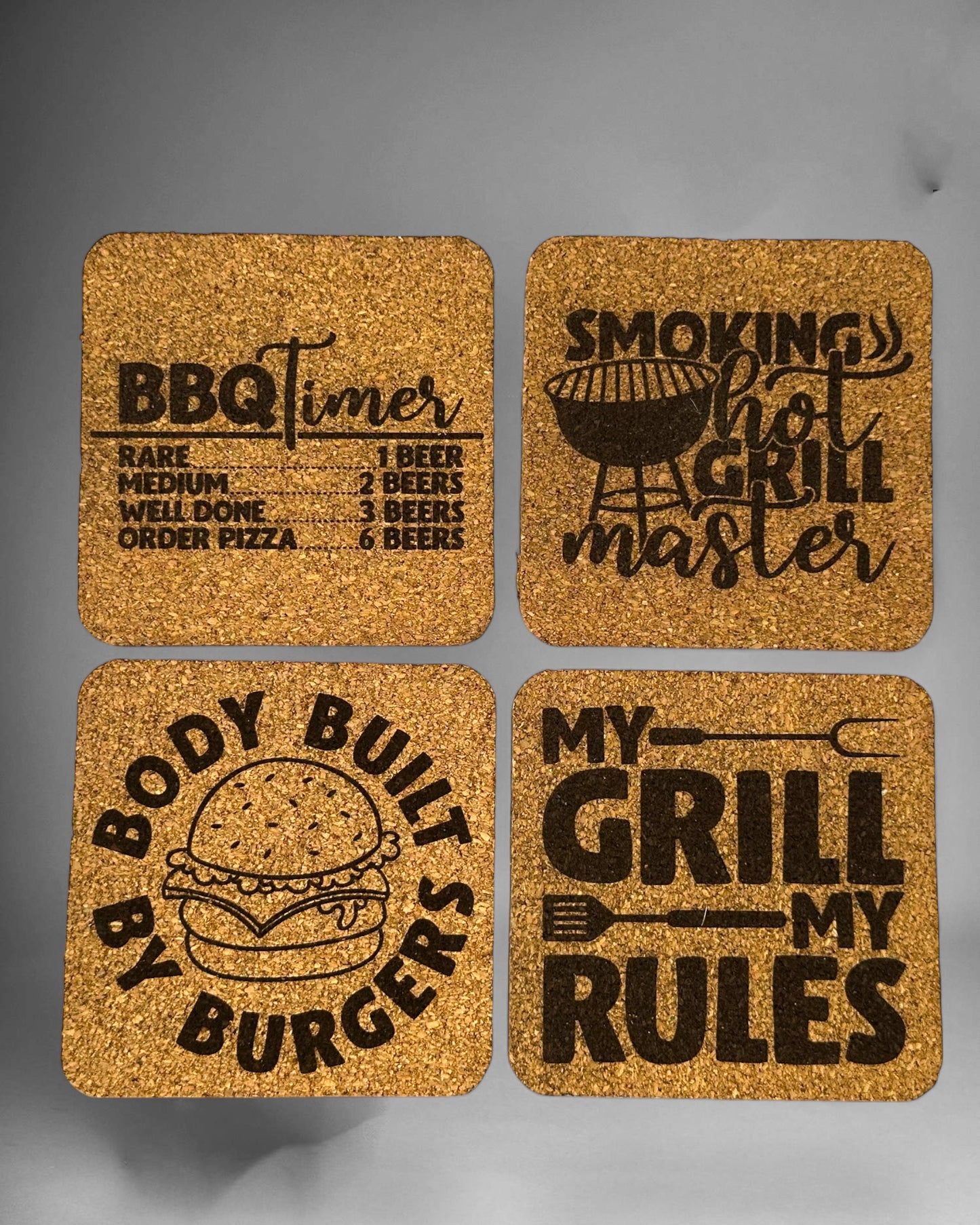 Cork coasters