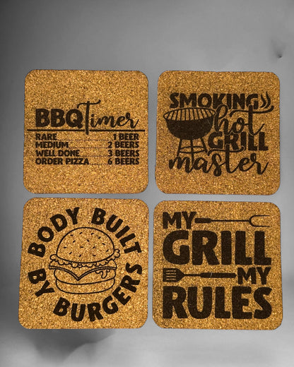 Cork coasters