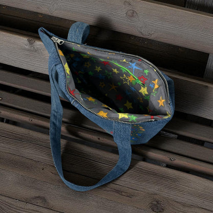 Shoulder bag reimagined, with a touch of tradition