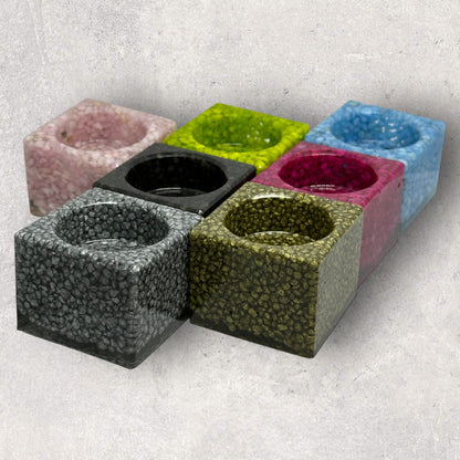 Candle holders (epoxy) 