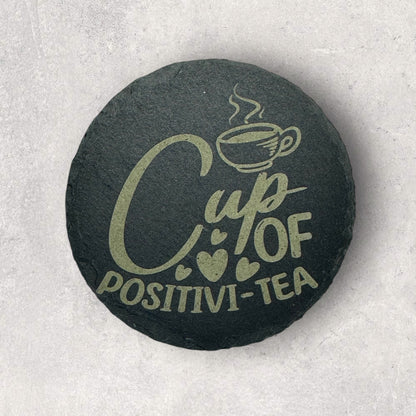 Slate drink coasters