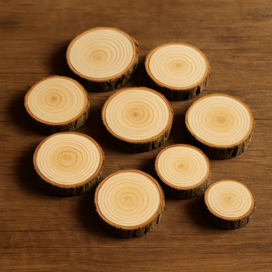 Pine wood discs